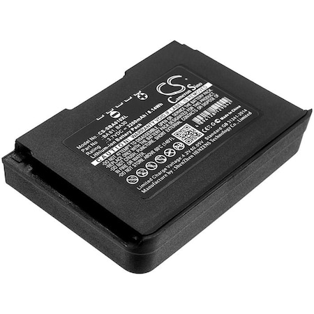 Bsc Preferred Sennheiser SK9000 SK9000 bodypack transmitters 2200mAh Headphone Replacement Battery CS-SBA610XL